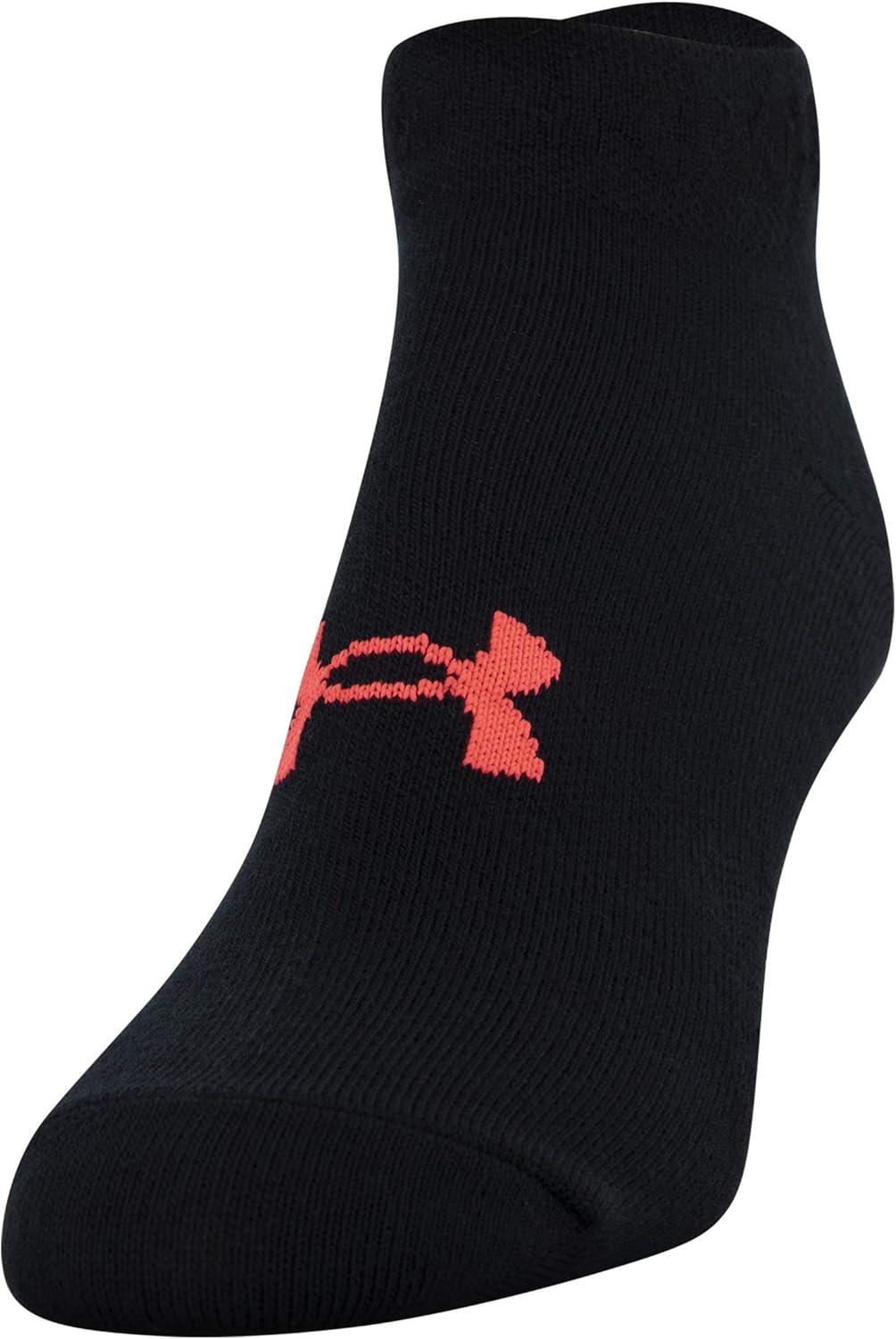 imageUnder Armour Womens Essential Lightweight Low Cut Socks 6PairsBlack