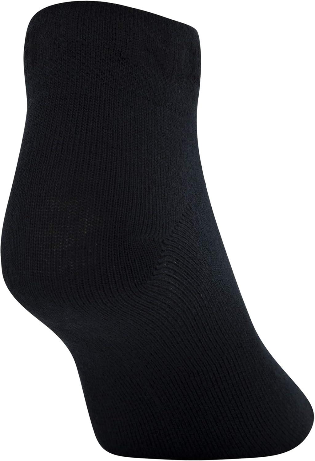 imageUnder Armour Womens Essential Lightweight Low Cut Socks 6PairsBlack