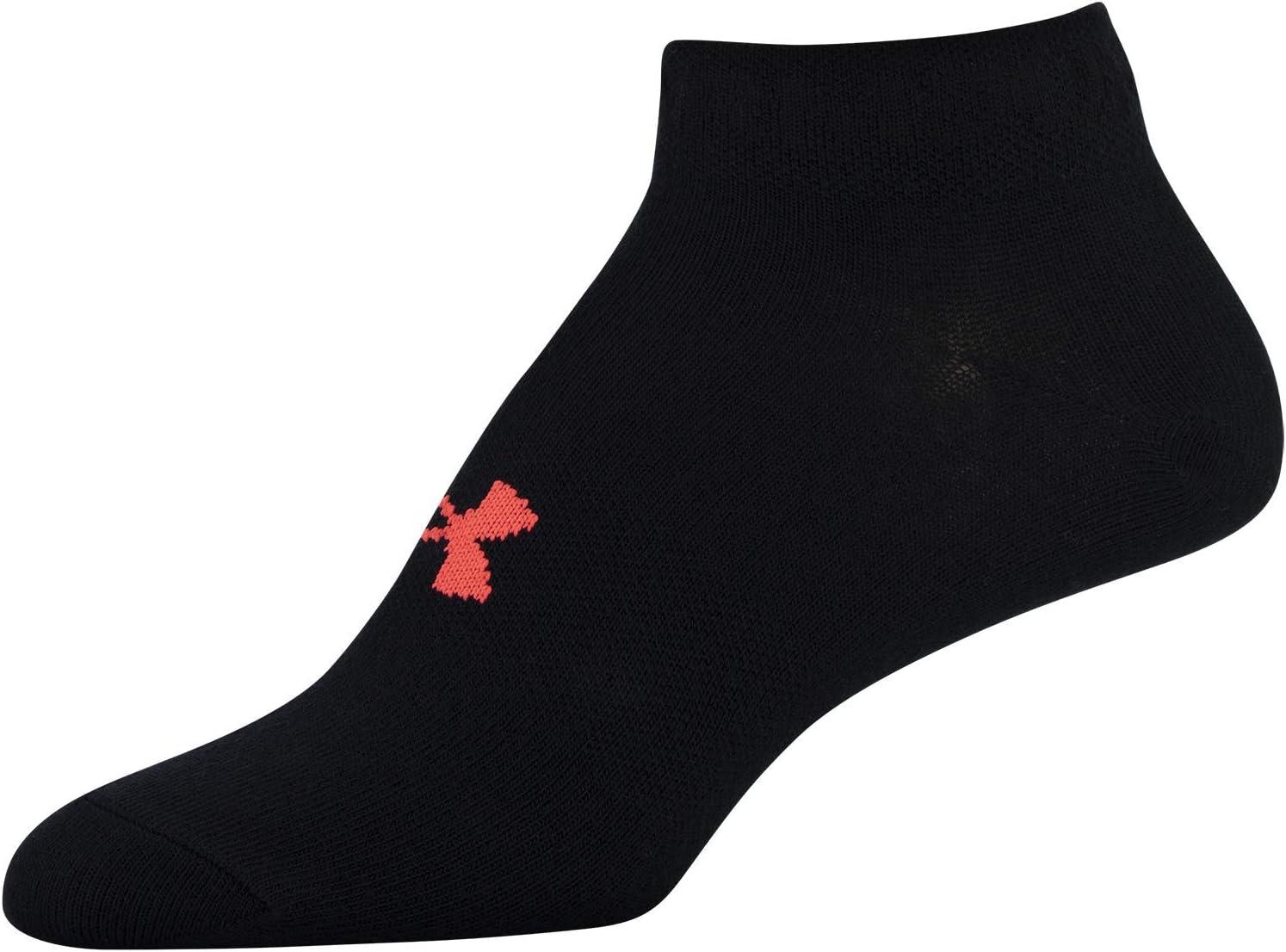 imageUnder Armour Womens Essential Lightweight Low Cut Socks 6PairsBlack