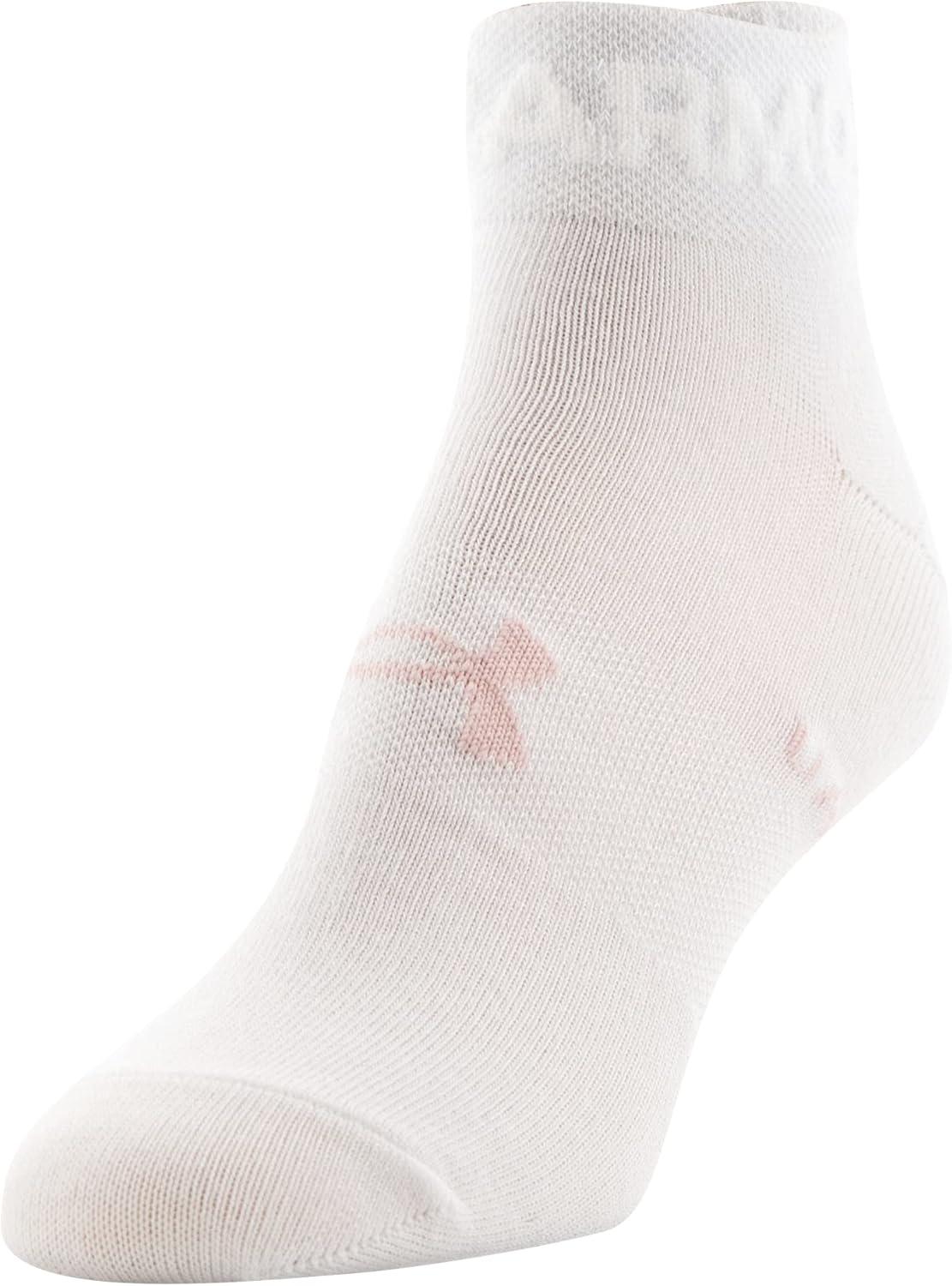 imageUnder Armour Womens Essential Lightweight Low Cut Socks 6PairsWhite 2 Assorted