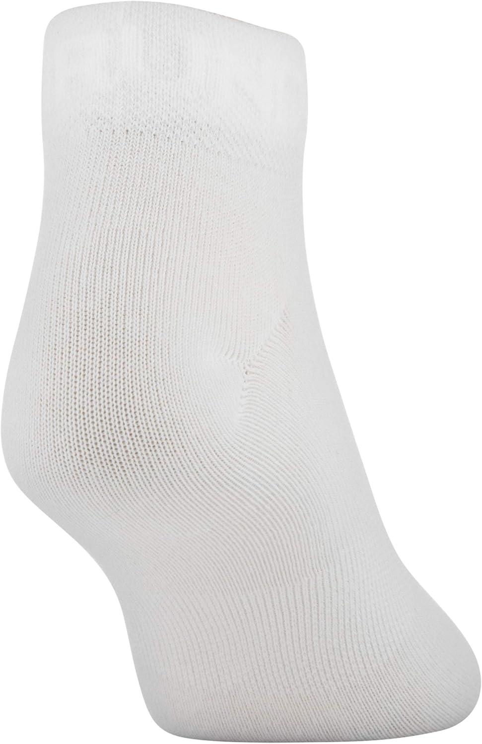 imageUnder Armour Womens Essential Lightweight Low Cut Socks 6PairsWhite