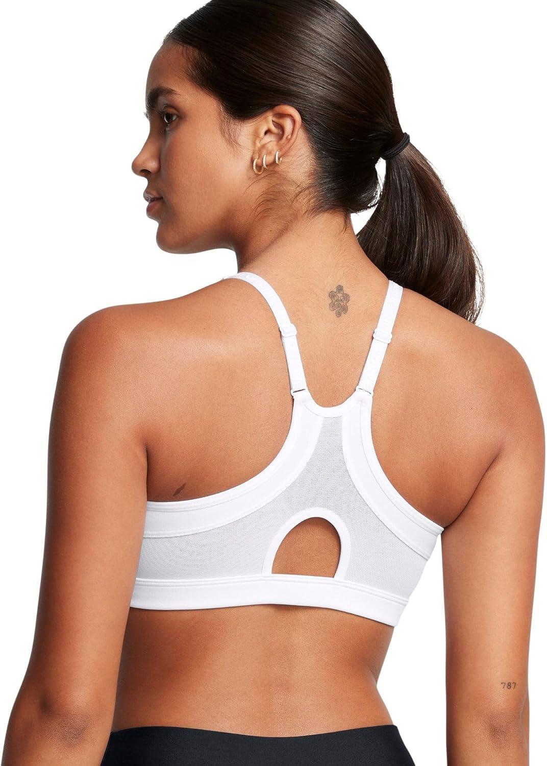 imageUnder Armour Womens Infinity Low Impact Sports Bra DDD Cup101 White   White