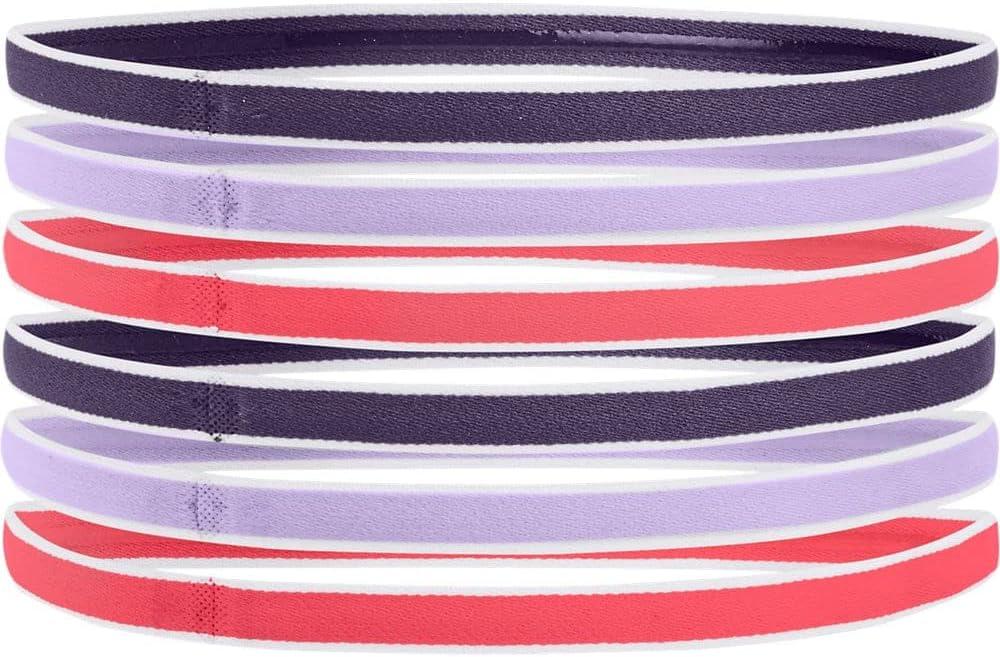 imageUnder Armour Womens Mini Athletic Headbands 6PackTwilight Purple 500Brilliance