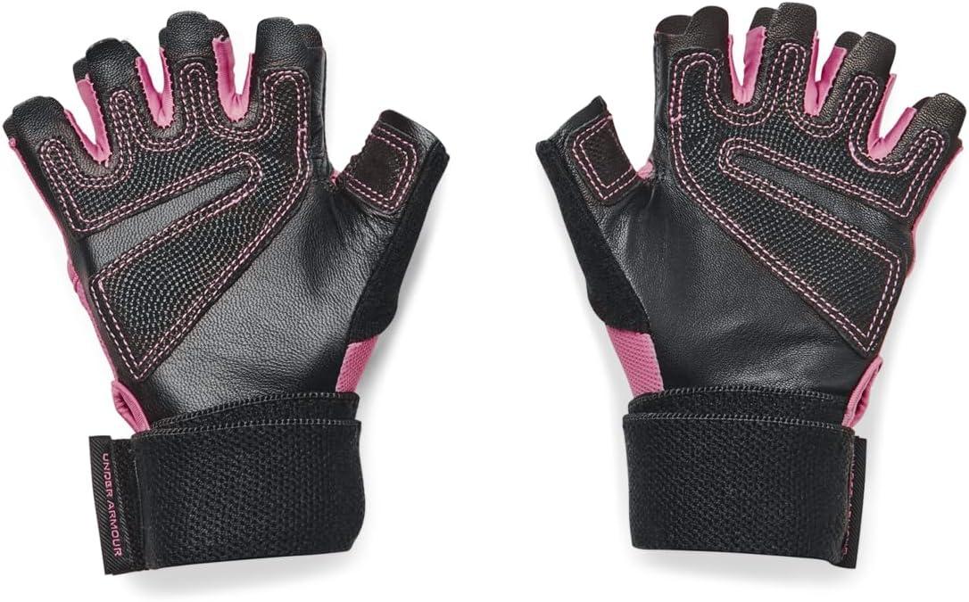 imageUnder Armour Womens Weightlifting Glove669 Pace Pink  Black  Black
