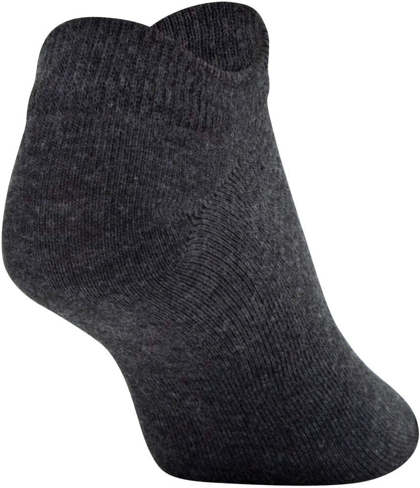 imageUnder Armour womens Essential 20 Lightweight No Show Socks 6pairsBlackWhite Assorted