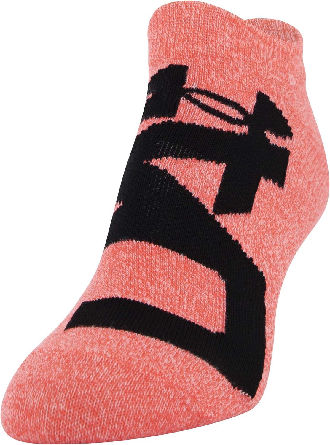 imageUnder Armour womens Essential 20 No Show Socks 6pairs DiscontinuedBetaBlack