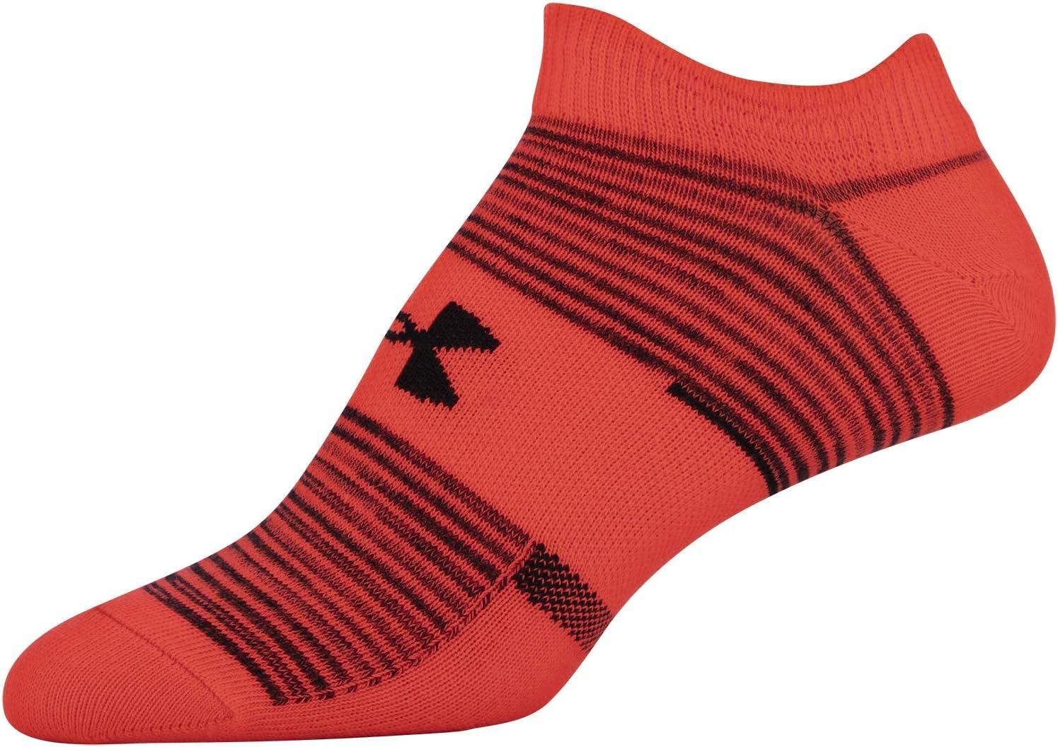 imageUnder Armour womens Essential 20 No Show Socks 6pairs DiscontinuedBetaExotic Bloom