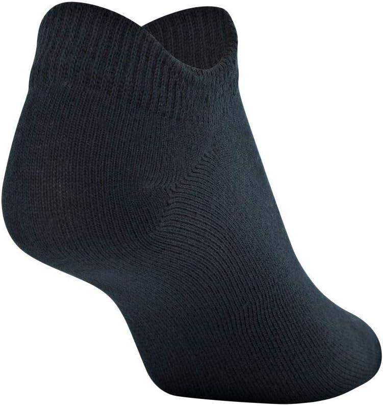 imageUnder Armour womens Essential 20 No Show Socks 6pairs DiscontinuedBlack Assorted