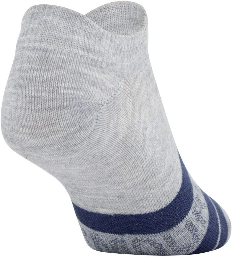imageUnder Armour womens Essential 20 No Show Socks 6pairs DiscontinuedGray Heather Assorted
