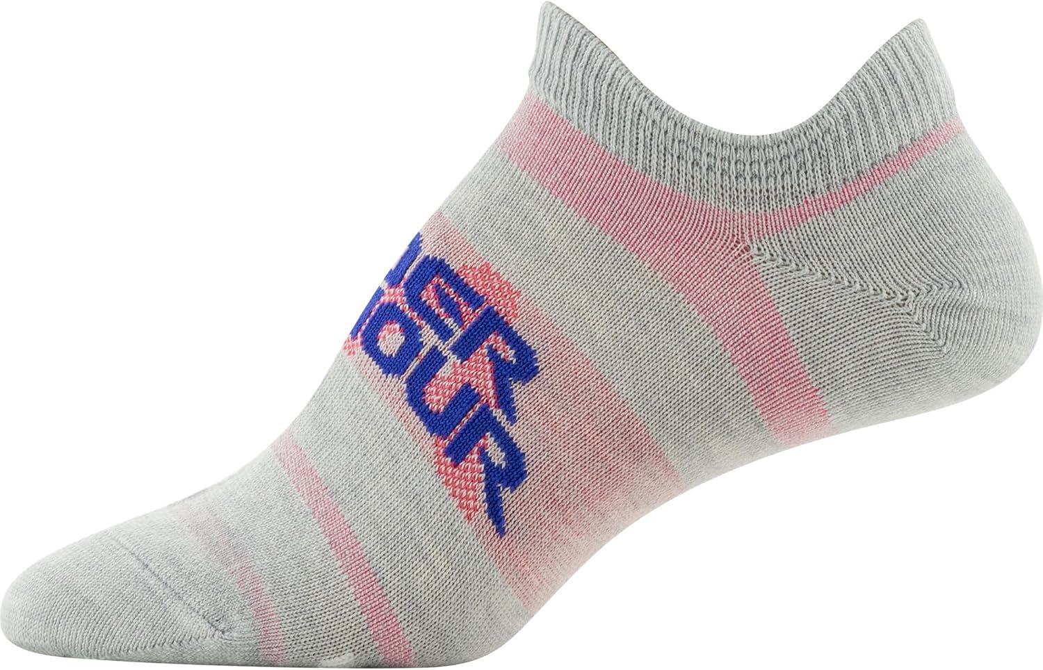 imageUnder Armour womens Essential 20 No Show Socks 6pairs DiscontinuedHalo Gray Assorted Lockedin Fit