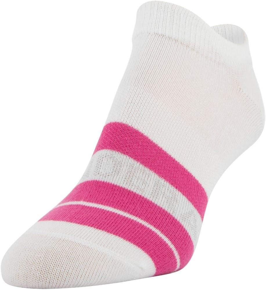 imageUnder Armour womens Essential 20 No Show Socks 6pairs DiscontinuedHushed Pink Assorted