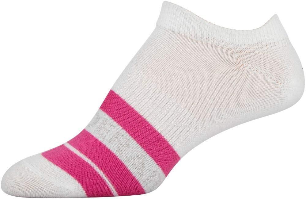 imageUnder Armour womens Essential 20 No Show Socks 6pairs DiscontinuedHushed Pink Assorted