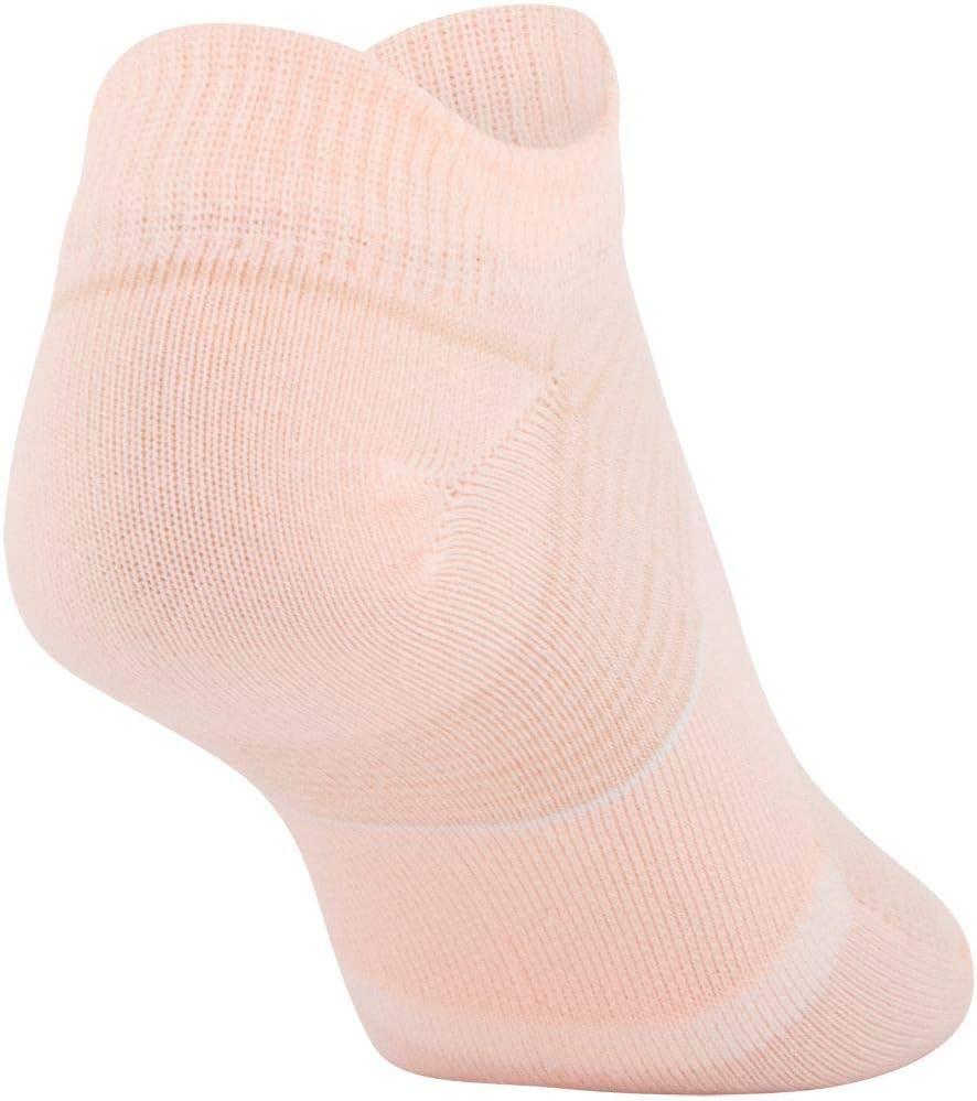 imageUnder Armour womens Essential 20 No Show Socks 6pairs DiscontinuedPeach Frost Assorted