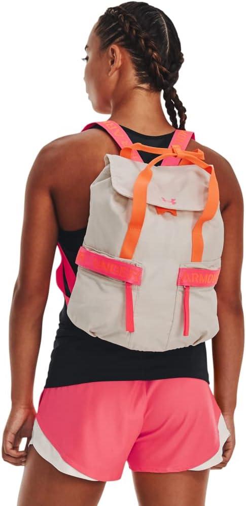 imageUnder Armour womens Favorite Backpack  Black 001White  One Size Fits Most959 FogOrange BlastPink Shock