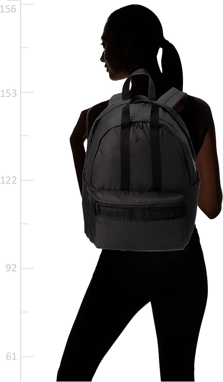 imageUnder Armour womens Favorite Backpack  Black 001White  One Size Fits MostJet GrayBlack