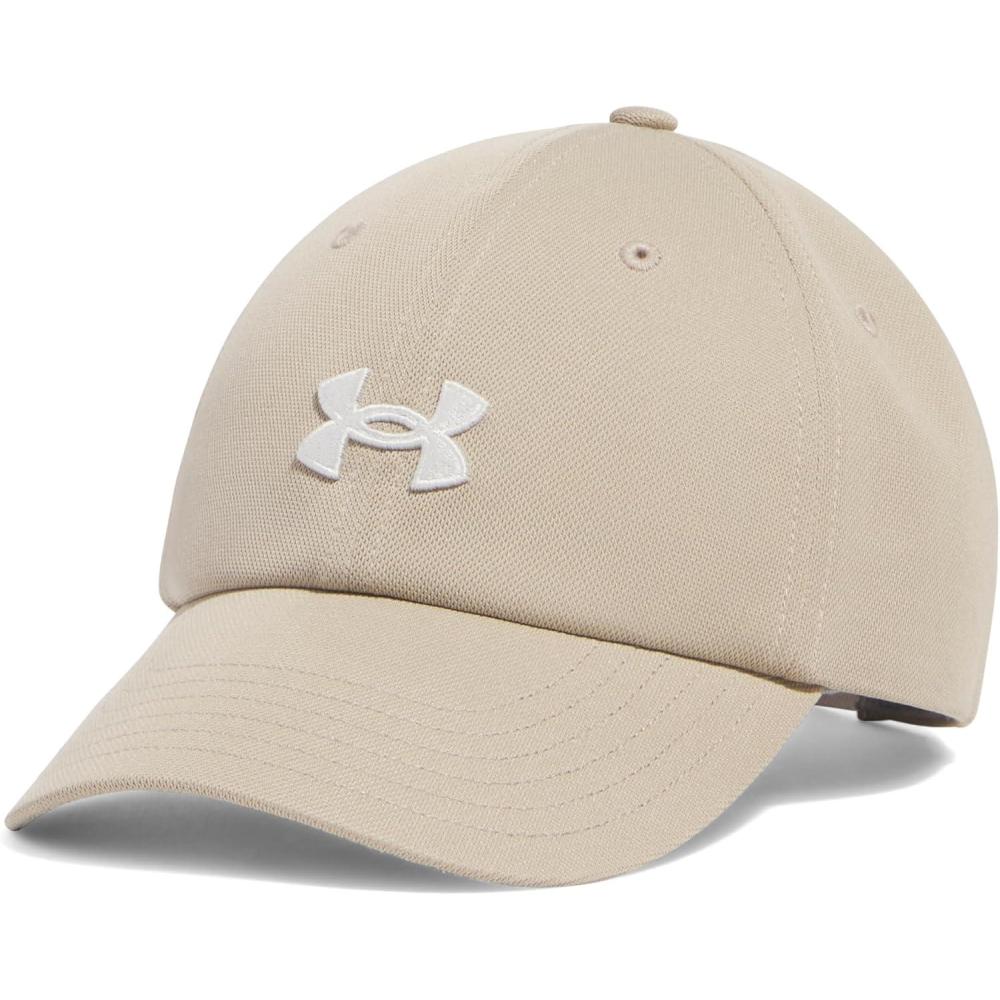 imageUnder Armour Womens Blitzing Cap Adjustable299 City Khaki   White Quartz