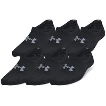 imageUnder Armour Womens Breathe Lite Liner Socks 6 Pack239 Elite Beige  Elite Beige  Castlerock