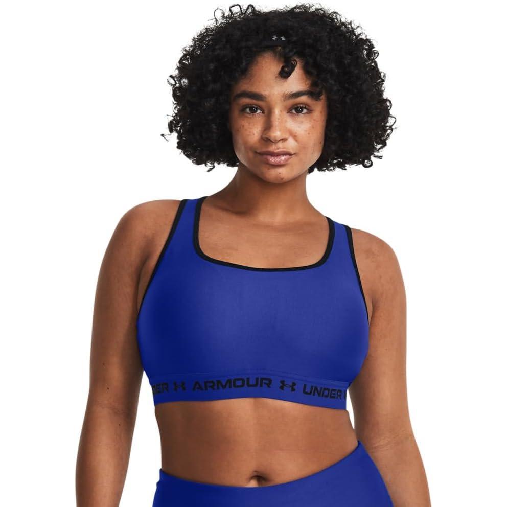 imageUnder Armour Womens CrossBack Mid Bra401 Team Royal   Black