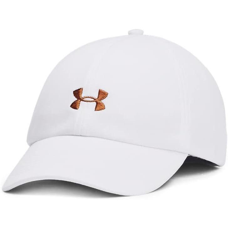 imageUnder Armour Womens Play Up CapHat101 White  White  Metallic Light Copper