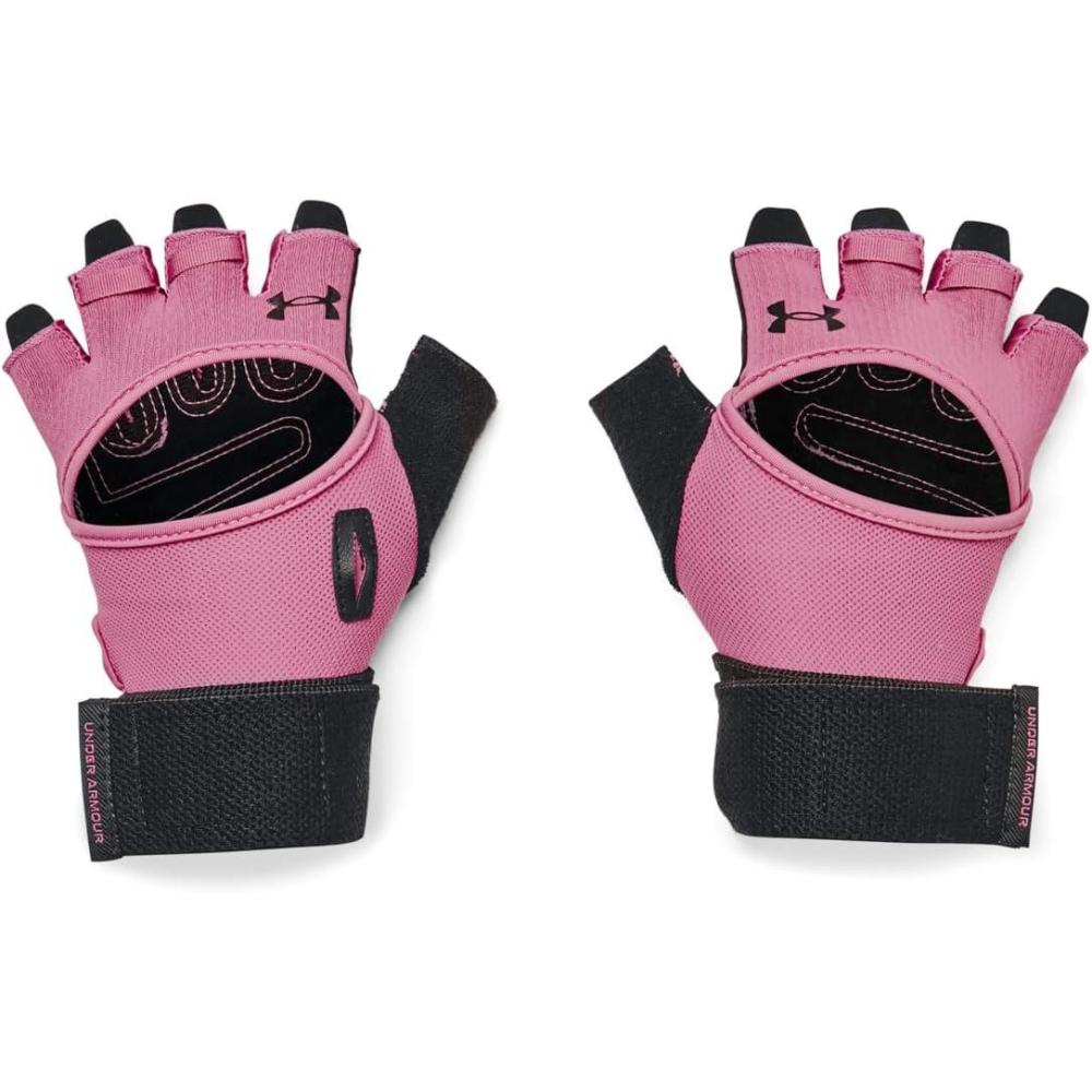 imageUnder Armour Womens Weightlifting Glove669 Pace Pink  Black  Black