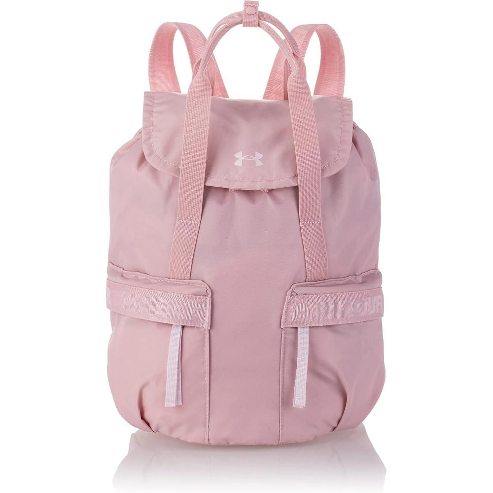 imageUnder Armour womens Favorite Backpack  Black 001White  One Size Fits MostRetro Pink 676White