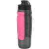 imageUNDER ARMOUR 32oz Playmaker Squeeze Water BottlePitch GreyCerise