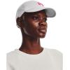 imageUnder Armour Womens Blitzing Cap Adjustable014 Halo Gray   Rebel Pink