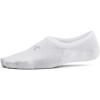 imageUnder Armour Womens Breathe Lite Liner Socks 6 Pack100 White  White  Mod Gray