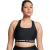 imageUnder Armour Womens CrossBack Mid Bra006 Black  Black  White
