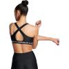 imageUnder Armour Womens CrossBack Mid Bra006 Black  Black  White
