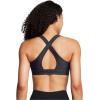 imageUnder Armour Womens CrossBack Mid Bra010 Jet Gray  Jet Gray  Black