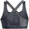 imageUnder Armour Womens CrossBack Mid Bra012 Pitch Gray   Black