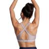 imageUnder Armour Womens CrossBack Mid Bra015 Tetra Gray   White