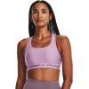 imageUnder Armour Womens CrossBack Mid Bra174 Fresh Orchid   White