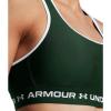 imageUnder Armour Womens CrossBack Mid Bra301 Forest Green  White  White