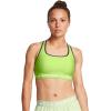 imageUnder Armour Womens CrossBack Mid Bra304 Morph Green   White