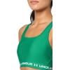 imageUnder Armour Womens CrossBack Mid Bra305 Team Kelly Green   White
