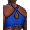 imageUnder Armour Womens CrossBack Mid Bra400 Team Royal   White