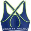 imageUnder Armour Womens CrossBack Mid Bra432 Tech Blue  Retro Green  White