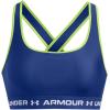 imageUnder Armour Womens CrossBack Mid Bra432 Tech Blue  Retro Green  White