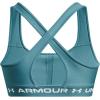 imageUnder Armour Womens CrossBack Mid Bra433 Glacier Blue   White
