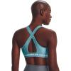 imageUnder Armour Womens CrossBack Mid Bra433 Glacier Blue   White