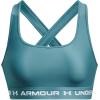 imageUnder Armour Womens CrossBack Mid Bra433 Glacier Blue   White