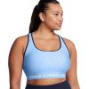 imageUnder Armour Womens CrossBack Mid Bra465 Horizon Blue  Midnight Navy  White