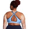 imageUnder Armour Womens CrossBack Mid Bra465 Horizon Blue  Midnight Navy  White