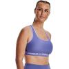 imageUnder Armour Womens CrossBack Mid Bra468 Sonar Blue   Baja Blue