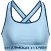 imageUnder Armour Womens CrossBack Mid Bra490 Blizzard   Varsity Blue