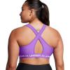 imageUnder Armour Womens CrossBack Mid Bra525 Lavish  Lavish  White