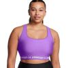 imageUnder Armour Womens CrossBack Mid Bra525 Lavish  Lavish  White
