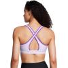 imageUnder Armour Womens CrossBack Mid Bra535 Salt Purple   White